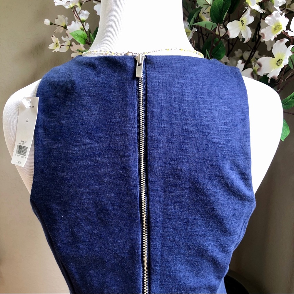 NWT Banana Republic Sheath Dress w/Flounce Skirt, 0 - Picture 9 of 14